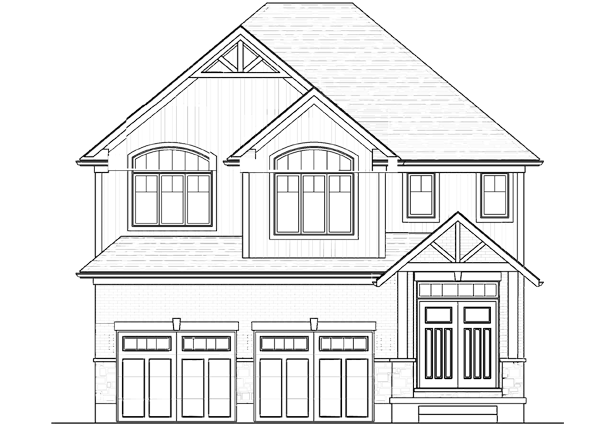 Exterior rendering of a escape model at Rembrandt Walk