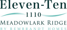 Logo for Eleven-Ten Meadowlark Ridge – modern townhome community in southeast London