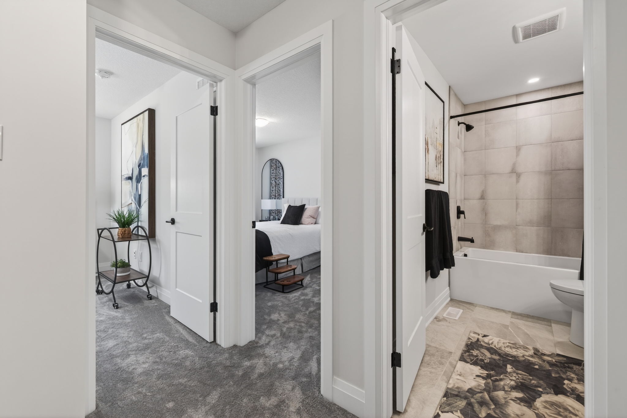 Interior photo at The Nest 2 model home by Rembrandt Homes.
