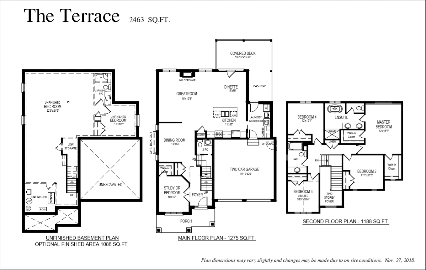 The Terrace - Floor Plan - Meadowlily