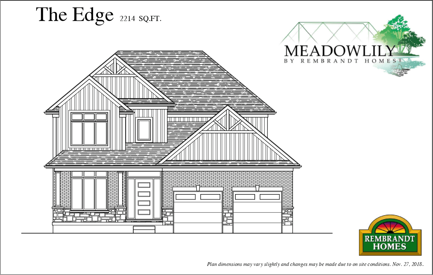 The Edge - Meadowlily - Plan 