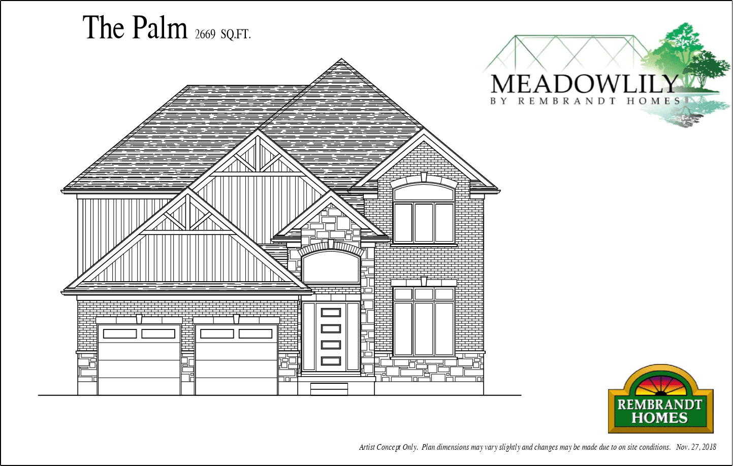The Palm - Meadowlily - Building Plan