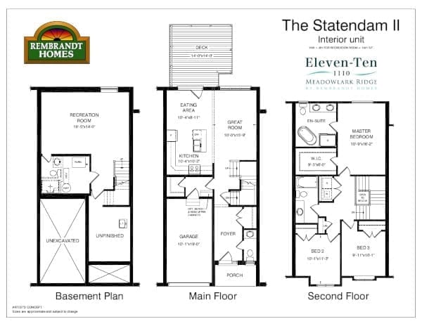 The Statendam II - Floor Plan - Eleven Ten