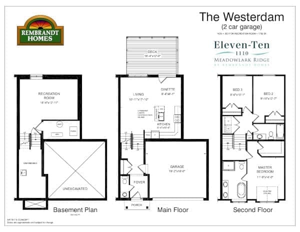 The Westerdam - Floor Plan - Eleven Ten