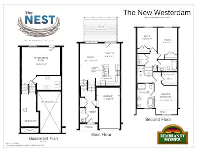 The Nest New Westerdam Floor Plan