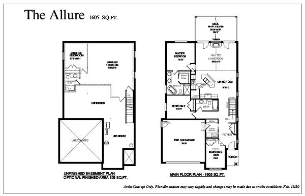 The Allure - Floor Plan - Rembrandt Walk