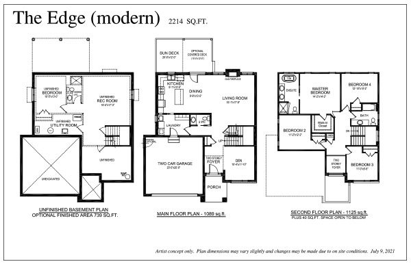 The Edge - Floor Plan - Rembrandt Walk