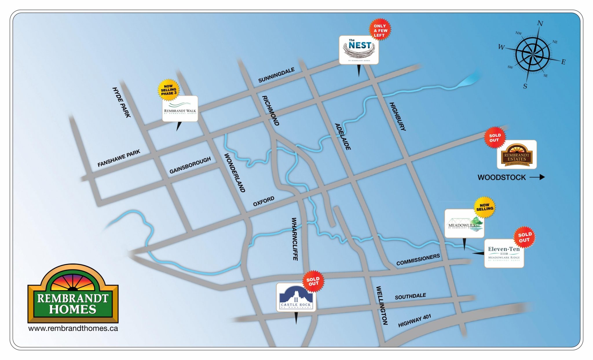Community Map – Sept 2021 Rembrandt Town Homes Map