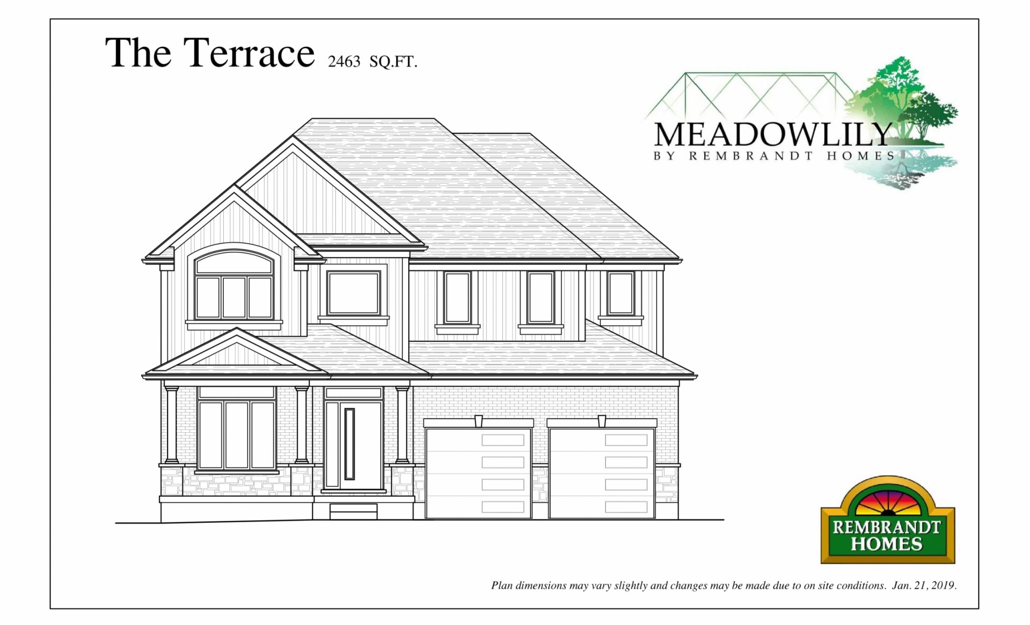 The Terrace - Meadowlily - Build Plan