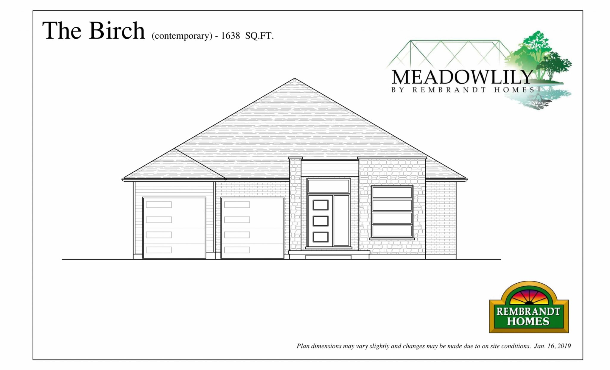 The Terrace - Meadowlily - Build Plan