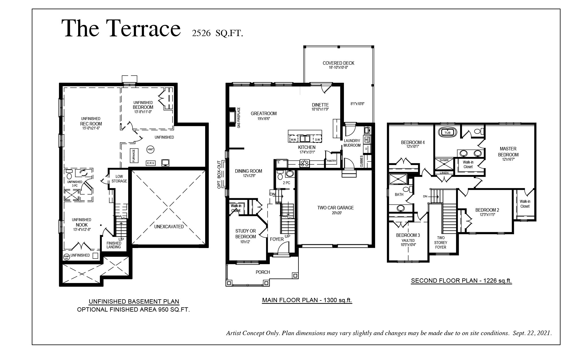 The Terrace - Meadowlily - Build Plan