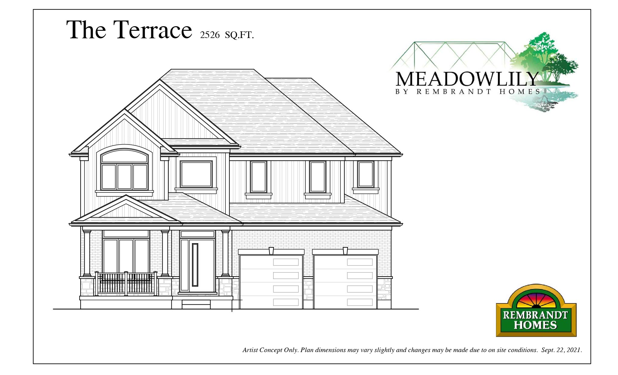 The Terrace - Meadowlily - Build Plan